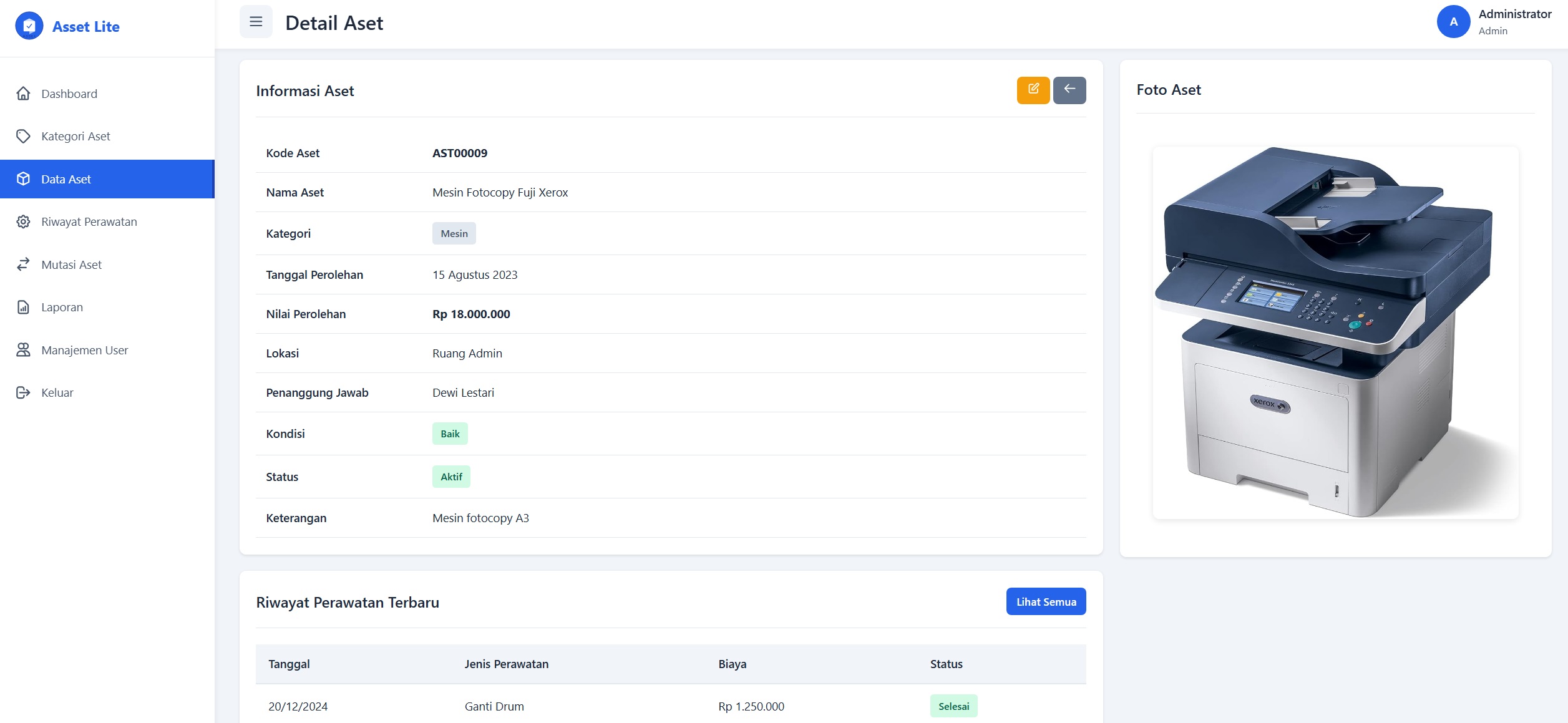 Asset Management (Lite)